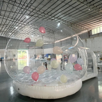Tente à bulles gonflables de nouveau style pour enfantsMaison à sauter Dôme à bulles avec ballon volant