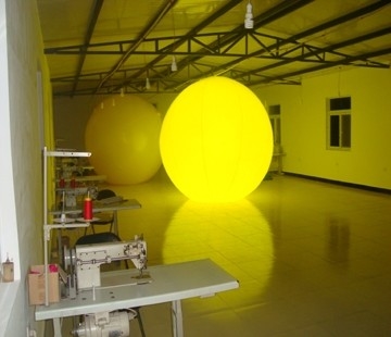 Publicité géante étanche PVC système solaire planètes Lune gonflable