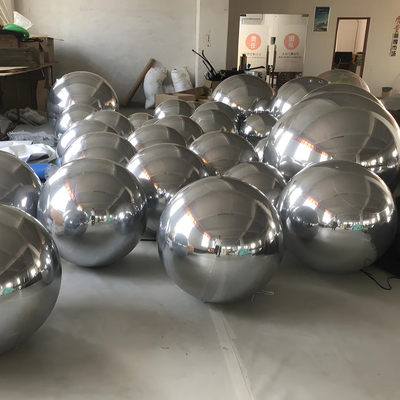 Vente à chaud grande boule pétillante PVC boule réfléchissante gonflable boule miroir gonflable