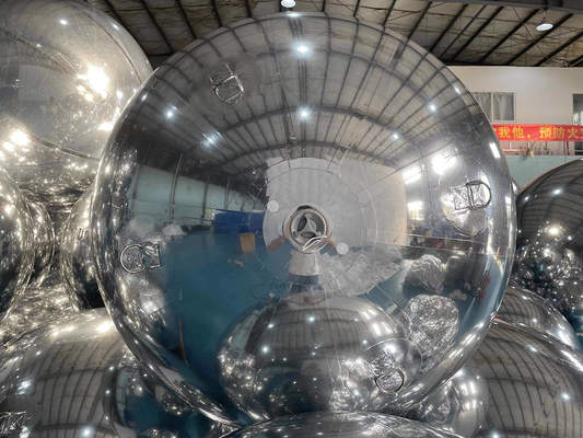 Commercial décoratif PVC ballon gonflable Festival de remise de ballon miroir gonflable Ballon gonflable grand et brillant