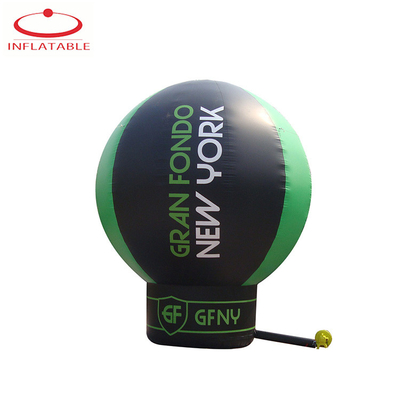 Grand ballon lunaire gonflable pour la décoration géant publicité modèle lunaire gonflable avec lumière LED