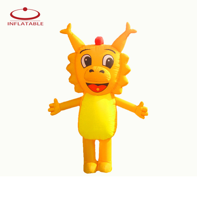 Costume de mascotte gonflable personnalisé taille de Noël personnalisé mascotte gonflable de Noël