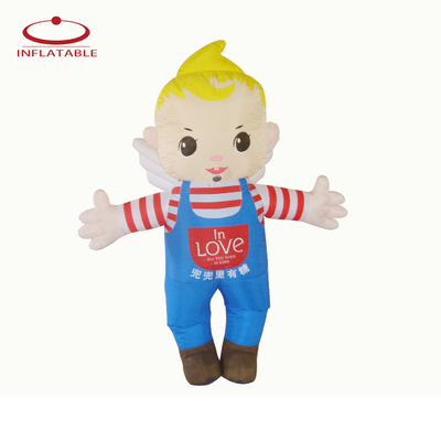 Costume de mascotte gonflable personnalisé taille de Noël personnalisé mascotte gonflable de Noël