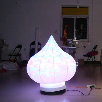 Vente à chaud Changement de couleur LED ballon d'hélium géant, ballon gonflable d'éclairage pour la publicité