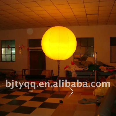 Vente à chaud Changement de couleur LED ballon d'hélium géant, ballon gonflable d'éclairage pour la publicité