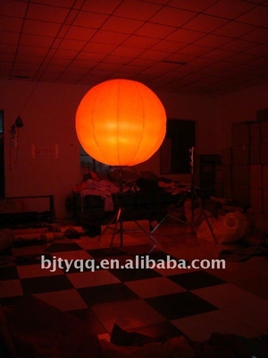Vente à chaud Changement de couleur LED ballon d'hélium géant, ballon gonflable d'éclairage pour la publicité