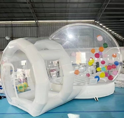Camping en plein air Fête de mariage Boules gonflables transparentes