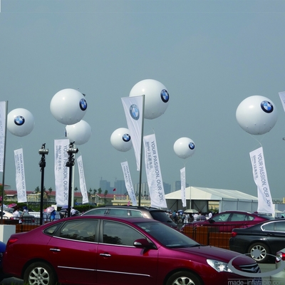 Balons gonflables à hélium pour la publicité extérieure