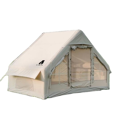Populaire Glamping toile gonflable Camping extérieur personnalisé Luxe polyester Air Tente familiale pour le camping