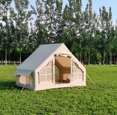 Populaire Glamping toile gonflable Camping extérieur personnalisé Luxe polyester Air Tente familiale pour le camping