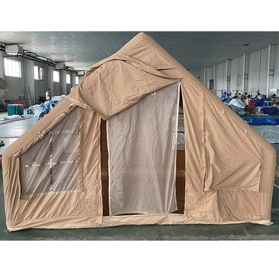 Populaire Glamping toile gonflable Camping extérieur personnalisé Luxe polyester Air Tente familiale pour le camping
