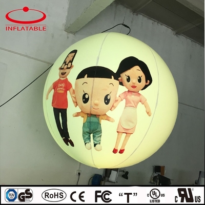 Ballon gonflable avec éclairage LED à l'intérieur Ballon de fête pour les décorations de concert