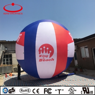 Ballons publicitaires en hélium en bâtonnet de PVC avec éclairage LED