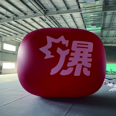 Ballons publicitaires en hélium en bâtonnet de PVC avec éclairage LED