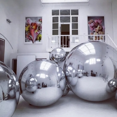 Balons publicitaires gonflables réfléchissants suspendus de taille 1,5 m
