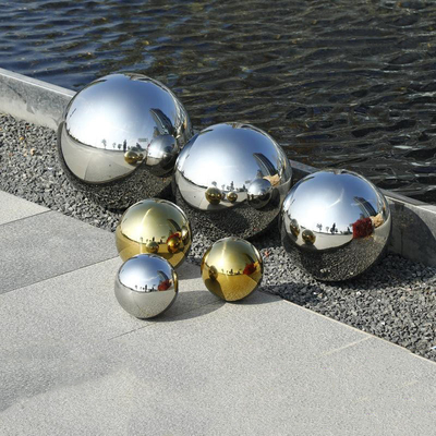 Diamètre 40cm Sphères miroirs gonflables en PVC moderne simple pour mariage