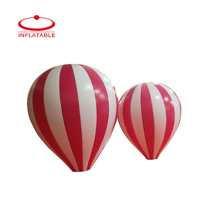 Ballons planétaires gonflables étanches avec des bâtons pour les décorations des fêtes
