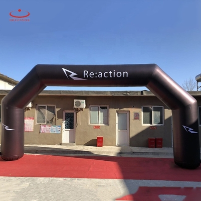 Impression du logo de la ligne d'arrivée pour la publicité