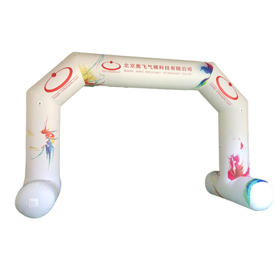 Prix bas personnalisé arc gonflable étanche à l'eau extérieur durable personnalisé Publicité énorme arc gonflable