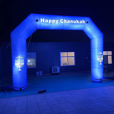 Publicité Événement sportif Impression UV Logo personnalisé Arches aériennes