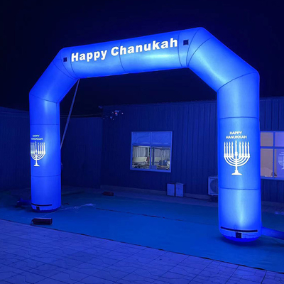 Publicité Événement sportif Impression UV Logo personnalisé Arches aériennes