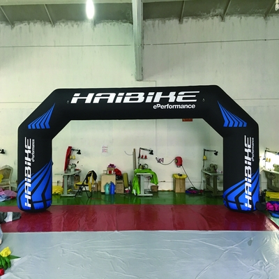 Arc de course gonflable extérieur géant pour la compétition