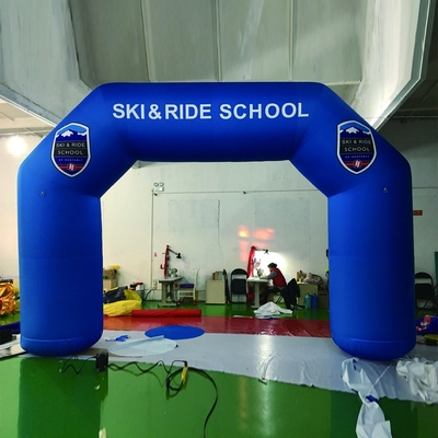 Arc de course gonflable extérieur géant pour la compétition