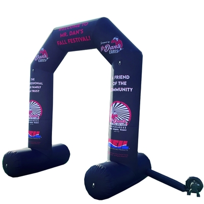 Logo de marque personnalisé Publicité à l'extérieur Utilisé OEM Taille bon marché Prix gonflable arc en vente