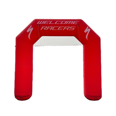 Arche gonflable extérieure pour l'entrée et la ligne d'arrivée pour l'événement publicitaire