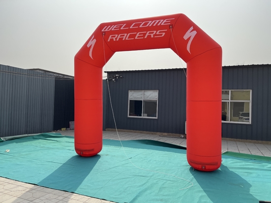 Porte de course affichage Sport Air Arch Recycler Logo imprimé sur mesure Arch pour les événements Publicité promotionnelle gonflable