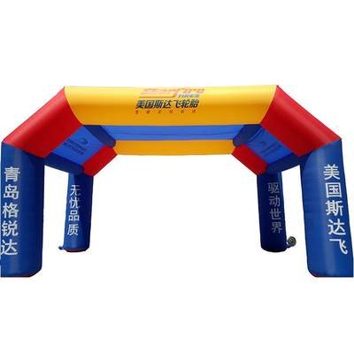 Événement extérieur Publicité durable Arc gonflable imperméable Arc gonflable publicitaire à vendre