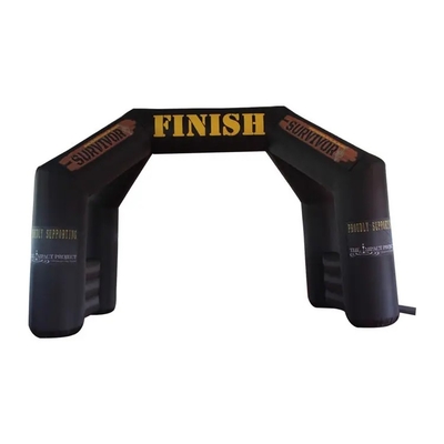 Arc gonflable décoratif extérieur, y compris le souffleur d'air