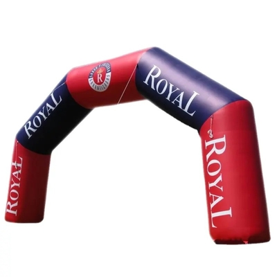Logo personnalisé Marque Arches gonflables de départ et d'arrivée Porte gonflable d'arche sportive à vendre