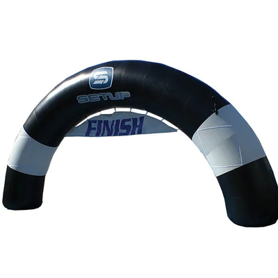 Logo personnalisé Marque Arches gonflables de départ et d'arrivée Porte gonflable d'arche sportive à vendre