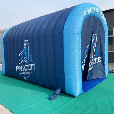 Impression numérique complète Inflatable tunnel géant personnalisé en extérieur Inflatable canal publicité gonflable pour les événements sportifs