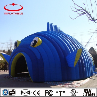 Impression numérique complète Inflatable tunnel géant personnalisé en extérieur Inflatable canal publicité gonflable pour les événements sportifs