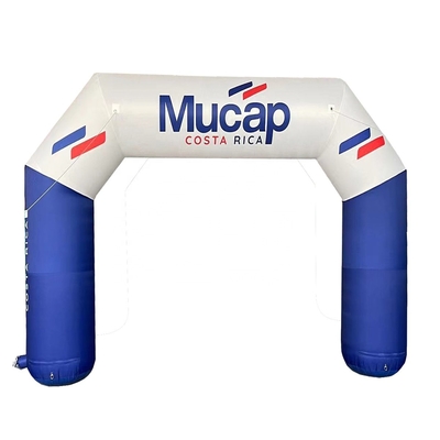 Fabrique personnalisée Entrée de sports de plein air Arches gonflables de publicité Course Arches gonflables Star Finition Arche de porte gonflables