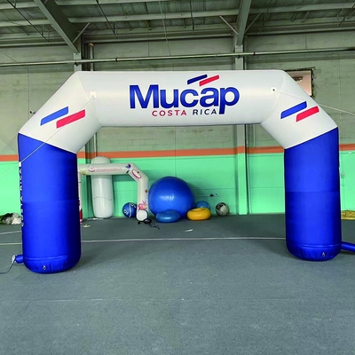 Fabrique personnalisée Entrée de sports de plein air Arches gonflables de publicité Course Arches gonflables Star Finition Arche de porte gonflables