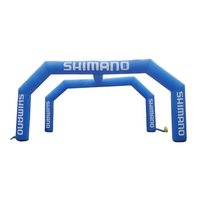 Vente à chaud Marathon arc gonflable UV Logo d'impression imprimé Oxford sur mesure arc gonflable géant