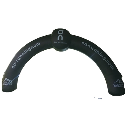 Vente à chaud Marathon arc gonflable UV Logo d'impression imprimé Oxford sur mesure arc gonflable géant