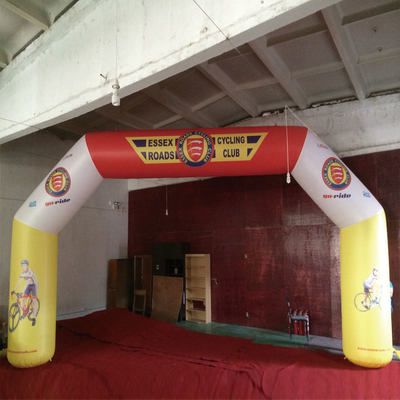 Logo d'impression personnalisé Arc gonflable de sport géant pour l'extérieur Arc de course pour la compétition Amusement