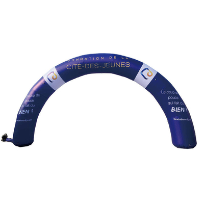 Impression sur mesure Publicité extérieure Arc gonflable Publicité Sport Arc gonflable