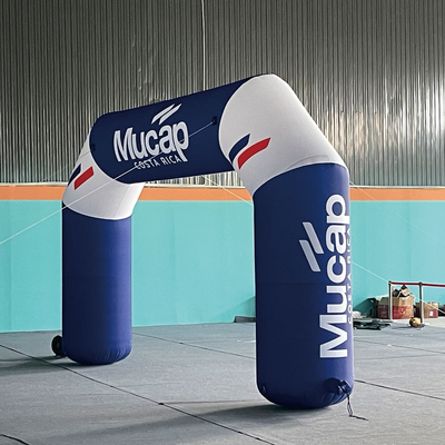 Affichage d'événements en plein air Imprimé sur mesure Étanche Démarrer Bienvenue Finir Porte Course Sport Arches gonflables