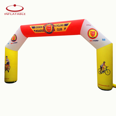 Arche personnalisée pour la publicité en extérieur Arche gonflable à LED Arche gonflable pour la course d'entrée