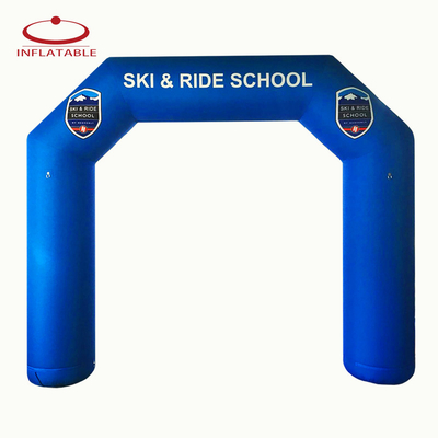 Arche personnalisée pour la publicité en extérieur Arche gonflable à LED Arche gonflable pour la course d'entrée