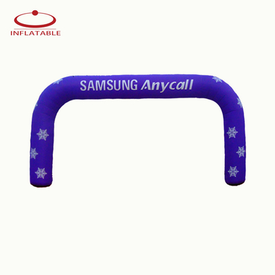 logo couleur impression numérique arc gonflable/porte arcway pour événement de course sportive de départ ligne finie arc gonflable de course