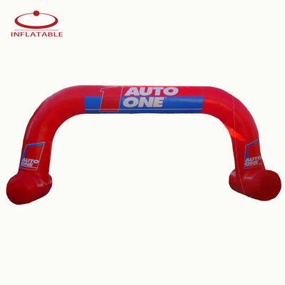 logo couleur impression numérique arc gonflable/porte arcway pour événement de course sportive de départ ligne finie arc gonflable de course