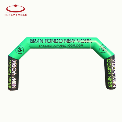 logo couleur impression numérique arc gonflable/porte arcway pour événement de course sportive de départ ligne finie arc gonflable de course