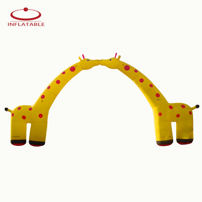 logo couleur impression numérique arc gonflable/porte arcway pour événement de course sportive de départ ligne finie arc gonflable de course