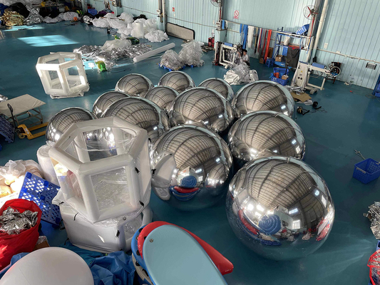 Ballon miroir publicitaire personnalisé de 1,5 m 2 m